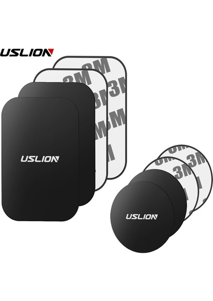 1 Kare ve 1 Yuvarlak Uslıon Metal Plaka Disk Mıknatıslı Araç Telefonu Tutucu Demir Sac Etiket Manyetik Mobil Stand Montaj Otomobil Adsorpsiyon Yeni (Yurt Dışından) fiyatları