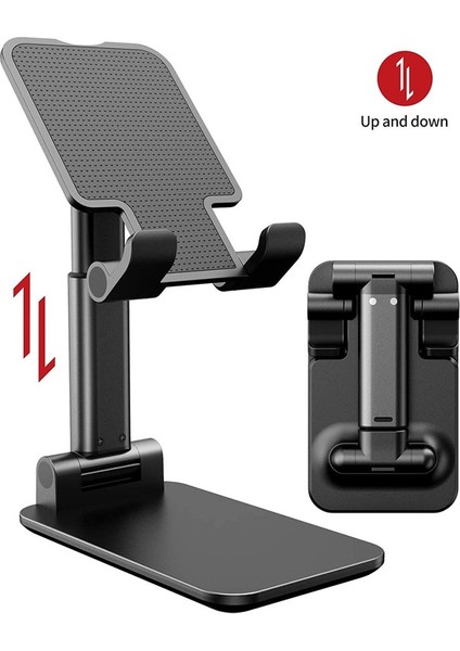 Beyaz Katlanabilir Cep Telefonu Tutucu Xiaomi iPhone iPad Tablet Standı Masaüstü Kaymaz Tutucu Telefon Standı Akıllı Telefon Aksesuarları (Yurt Dışından)