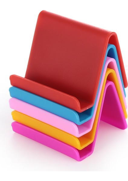 C-Pembe Şeker Renk Evrensel Mini Akıllı Telefon Masa Masası Montaj Halkalı Telefon Kılıfı Tutucu Braketi Cep Cep Telefonu Tabletler Döner Bağlantı Ayağı (Yurt Dışından) modelleri