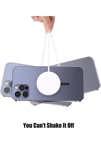 Gümüş-C 1 Adet 1-5 Adet Etiket Yüzük Magsafe Kablosuz Şarj iPhone 14 13 12PRO Max Cep Telefonu Manyetik Kablosuz Şarj Cihazı Metal Plaka (Yurt Dışından)