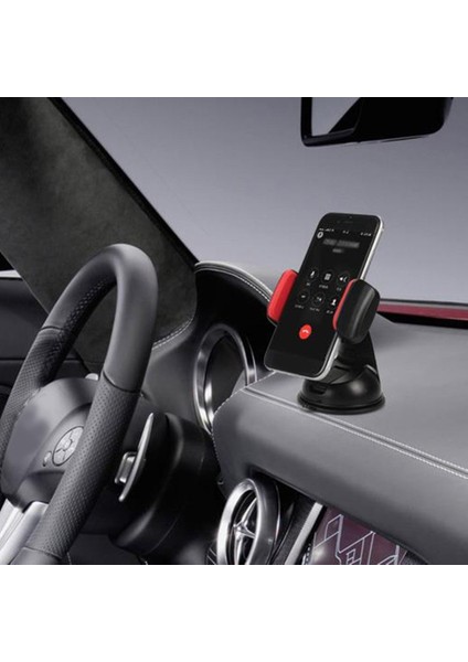 Gri Araç Telefonu Tutucu Evrensel Telefon Tutucu Araba iPhone Samsung Huawei Xiaomi Cep Telefonu Araç Telefonu Tutucu Standı Dashboard (Yurt Dışından) modelleri