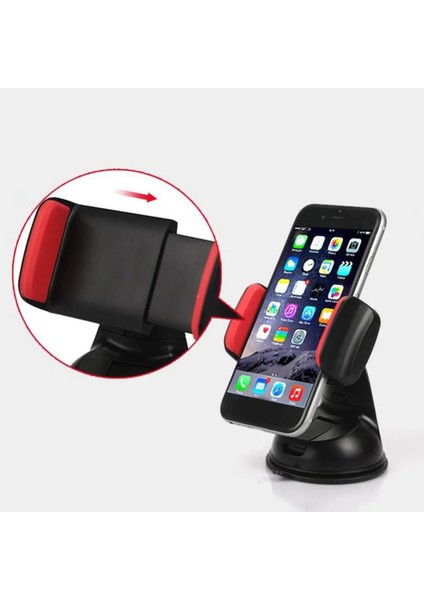 Gri Araç Telefonu Tutucu Evrensel Telefon Tutucu Araba iPhone Samsung Huawei Xiaomi Cep Telefonu Araç Telefonu Tutucu Standı Dashboard (Yurt Dışından) fırsatları