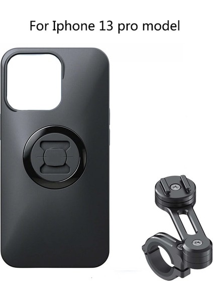 Montaj Kiti I13PRO Motosiklet Cep Telefonları Tutucu ile Iphone 12 Pro Max 11/xs Bisiklet Moto Smartphon Telefon Standı Hızlı Montaj Gps Desteği (Yurt Dışından)