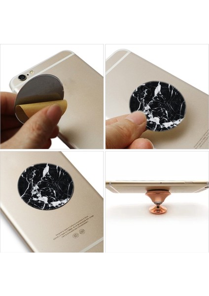 A1656 iPhone 12 11X7 8 Xiaomi Için Güçlü Yapışkanlı Etiket ile Mıknatıs Tutucu Dağı Için Metal Plaka (Yurt Dışından)