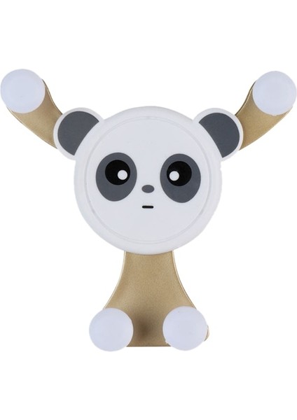 02 Yeni Evrensel Panda Yerçekimi Araç Telefonu Tutucu Hava Firar Montaj Standı Cep Telefonu Gps Için Otomatik Braket Cep Telefonu Araba Aksesuarları (Yurt Dışından)