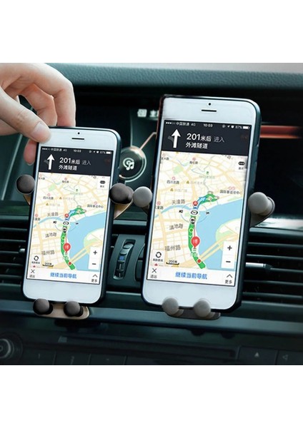 02 Yeni Evrensel Panda Yerçekimi Araç Telefonu Tutucu Hava Firar Montaj Standı Cep Telefonu Gps Için Otomatik Braket Cep Telefonu Araba Aksesuarları (Yurt Dışından) indirimleri