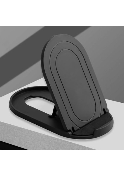 Siyah 6 Renk Cep Telefonu Standı Plastik Katlanabilir Masaüstü Cep Telefonu Tablet Için Standı Evrensel Masa Telefonu Tutucu Akıllı Telefon Braketi (Yurt Dışından)