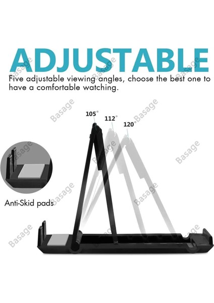 Beyaz Masa Ayarlanabilir Telefon Tutucu Braketi Masaüstü Standı ipad iPhone Samsung Xiaomi Huawei Katlanır Evrensel Cep Telefonu Standı (Yurt Dışından) fırsatları