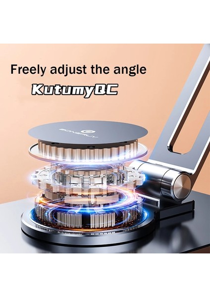 Stil 3 Gümüş 360° Metal Masa Mobil Kutumyqc Telefon Tutucu Standı iPhone iPad Xiaomi Ayarlanabilir Masaüstü Tablet Tutucu Cep Telefonu Standı (Yurt Dışından) fırsatları