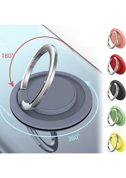 A29-ÇAKMAK Leylak Evrensel Parmak Yüzük Cep Telefonu Akıllı Telefon Standı Tutucu iPhone Xs Huawei Samsung Cep Telefonu Halka Tutucu Montaj Standı (Yurt Dışından) modelleri