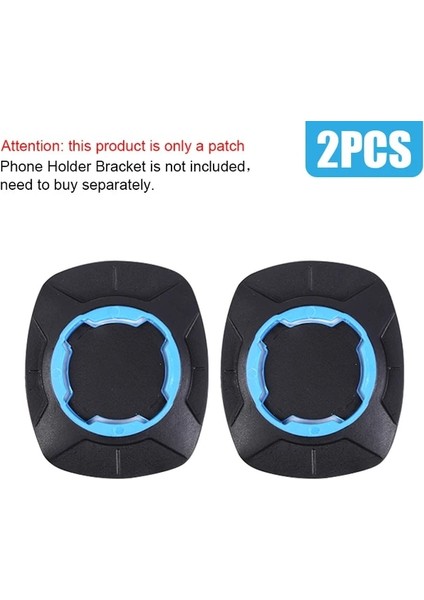 2 Adet Mavi Yamalar Evrensel Cep Telefonu Braketi Yama Dönebilen Cep Telefonu Gidon Braketi Bisiklet Telefon Tutucu Yama Çıkartmalar Mtb Bisiklet Için (Yurt Dışından)