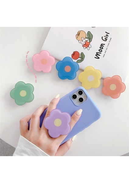 Stil 2 Güzel Parlak Renkli Küçük Çiçekler Genişletilebilir Telefon Griptok Tutucu Kavrama Parmak Yüzük Desteği Katlanır Soket Tutucu (Yurt Dışından) fiyatları