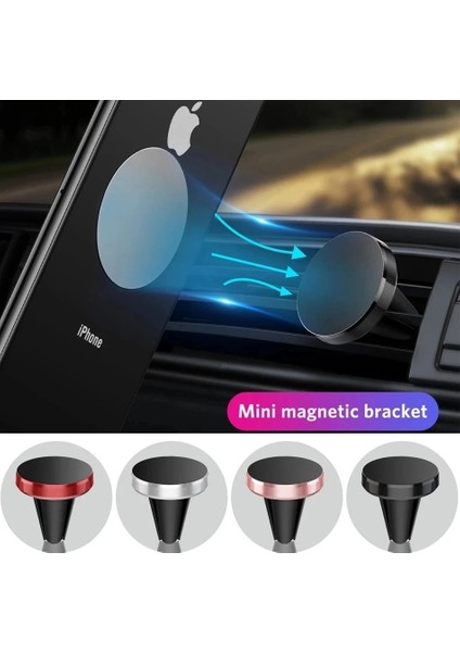 Gül Altın Manyetik Araç Telefonu Tutucu Mıknatıs Hava Firar Akıllı Telefon Mobil Standı Hücre Gps Desteği iPhone 14 13 12 Xr Xiaomi Huawei Samsung (Yurt Dışından) fiyatları