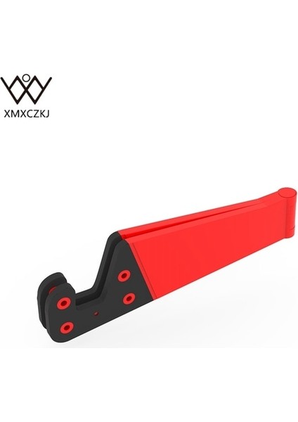 Kırmızı Xmxczkj 1 Adet Evrensel Masaüstü Standı Renkli Taşınabilir Katlanabilir V Modeli Cep Telefonu Montaj Tutucu Cep Telefonu Için Beşik Standı (Yurt Dışından)