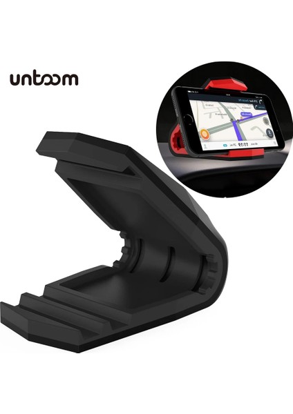 Kırmızı Evrensel Araç Telefonu Tutucu Standı Dashboard Araba Cep Telefonu Montaj Araç Telefonu Stand Braketi iPhone 13 12PRO Max Xiaomi Samsung (Yurt Dışından) indirimleri