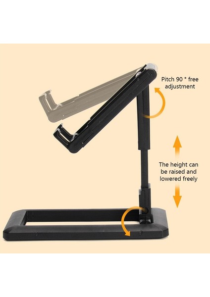 004 Taşınabilir Tablet Cep Telefonu Masaüstü Tutucu iPad iPhone Samsung Için Masa Telefonu Standı Ayarlanabilir Masa Braketi Akıllı Telefon Standı (Yurt Dışından) modelleri