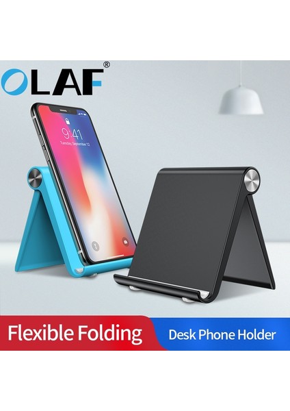 Katlanabilir Standsarı Olaf Telefon Tutucu Standı iPhone 13 12 Için Moblie Telefon Desteği Xiaomi Samsung Huawei Tablet Tutucu Masası Cep Telefonu Tutucu Standı (Yurt Dışından) fiyatları