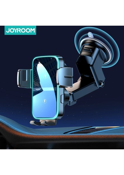 Dashboard Joyroom Çift Bobin Araç Telefonu Tutucu 15W Otomatik Hızlı Kablosuz Şarj Cihazı Telefon Tutucu iPhone Sumsang Katlanabilir Galaxy Için Araç Montajı (Yurt Dışından) fiyatları