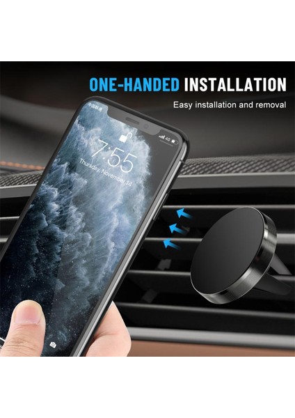 Kırmızı Ryra Manyetik Cep Telefonu Tutucu Araba Gps Hava Firar Dağı Mıknatıs Standı Mini Taşınabilir Araç Telefonu Braketi iPhone Redmi Huawei Için (Yurt Dışından) modelleri