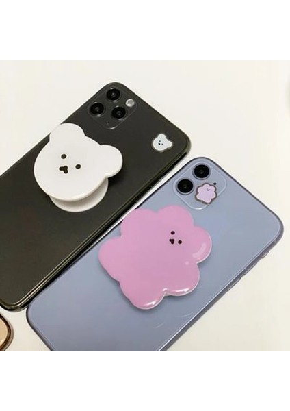 Stil 4 Sevimli Karikatür Kore Ayı Kavrama Tok Kawaii Katlanabilir Telefon Zil Tutucu iPhone Samsung Huawei Xiaomi Telefon Katlama Standı Braketi (Yurt Dışından) fiyatları