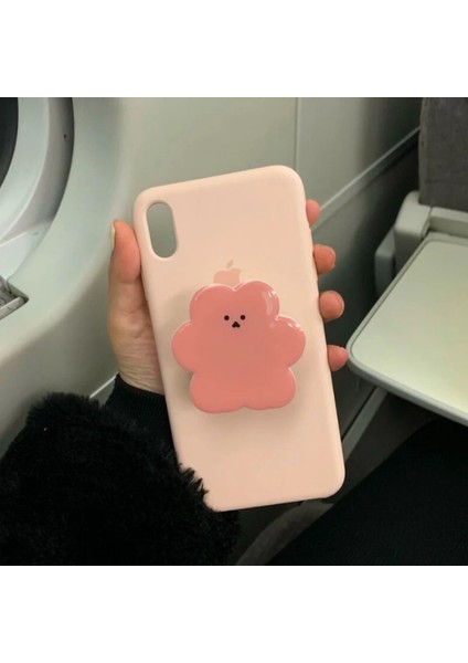 Stil 4 Sevimli Karikatür Kore Ayı Kavrama Tok Kawaii Katlanabilir Telefon Zil Tutucu iPhone Samsung Huawei Xiaomi Telefon Katlama Standı Braketi (Yurt Dışından) fırsatları