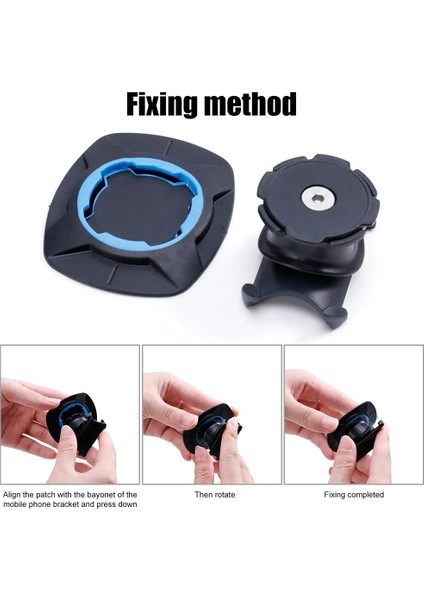 1 Takım 3 Kırmızı Yama Bisiklet Gidonu Mavi Telefon Standı Motosiklet Bisiklet Mtb Telefon Tutucu Güvenlik Kilidi Ayarlanabilir Destek Bisiklet Montaj Aksamı Braketi (Yurt Dışından) fiyatları