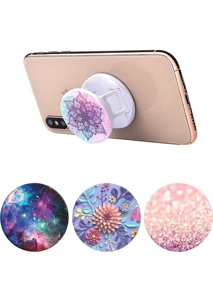 C22 Telefon Tutucu Mandala Çiçek Katlanabilir Parmak Yüzük Cep Telefonu Kavrama Tok Tutucu Cep Telefonu Standı Aksesuarları Telefon Kavrama Tok (Yurt Dışından) modelleri