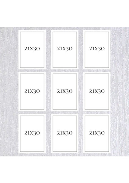 Dokuzlu 21 x 30 Çerçeve ( Postersiz ) - Bos1024 modelleri