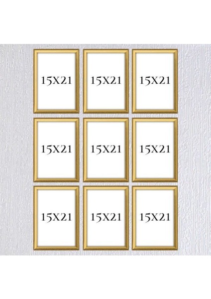 Dokuzlu 15 x 21 Çerçeve ( Postersiz ) - Bos1017 fiyatları