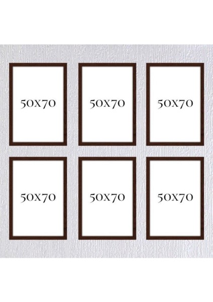 Altılı 50 x 70 Çerçeve ( Postersiz ) - Bos1016 indirimleri