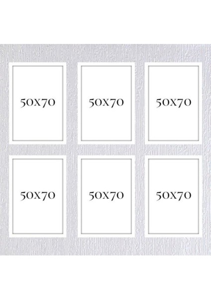 Altılı 50 x 70 Çerçeve ( Postersiz ) - Bos1016