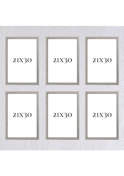 Altılı 21 x 30 Çerçeve ( Postersiz ) - Bos1012 indirimleri