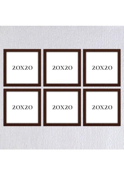 Altılı 20 x 20 Çerçeve ( Postersiz ) - Bos1019 modelleri