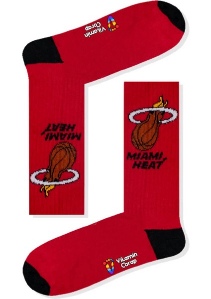 Miami Heat Atletik Çorap
