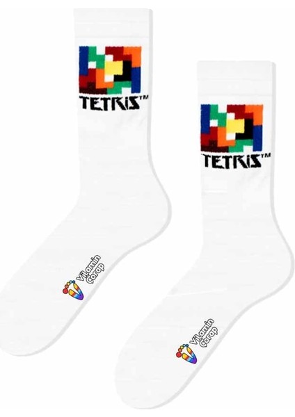 Tetris Renkli Çorap