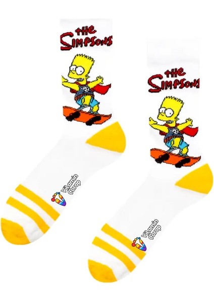 The Simpsons Renkli Çorap