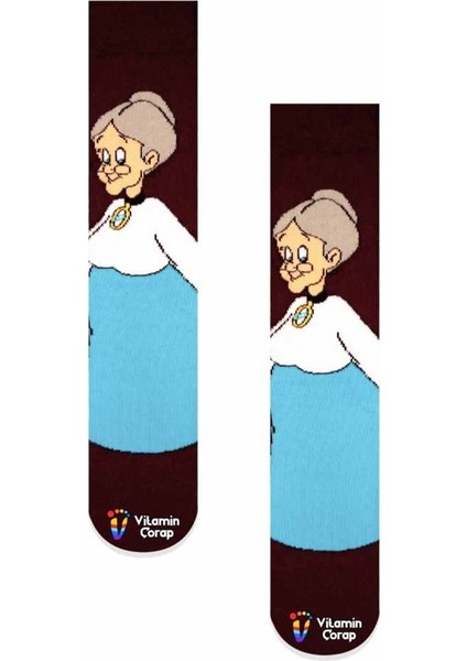 Granny Renkli Çorap