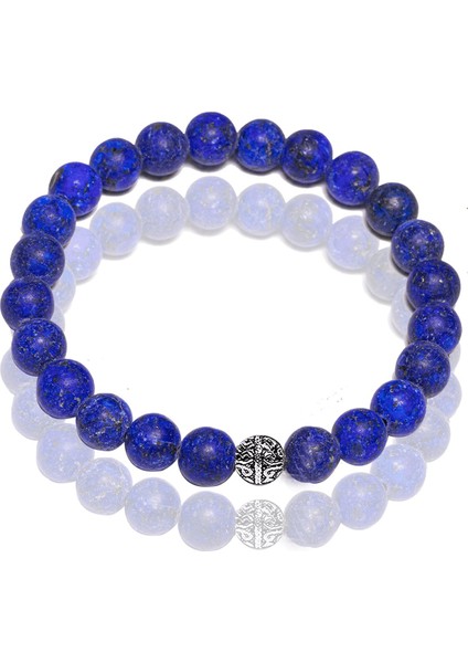 Sertifikalı Ham Işlenmemiş Lapis Lazuli Taşı Bileklik