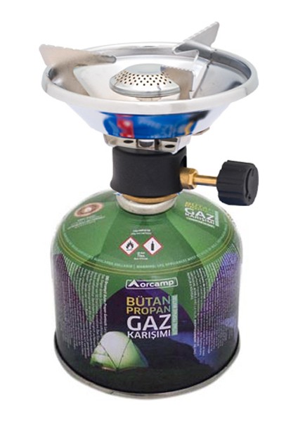 K-193-230 Vidalı Kamp Ocağı + 230 gr Kartuş ( Aygaz Model )