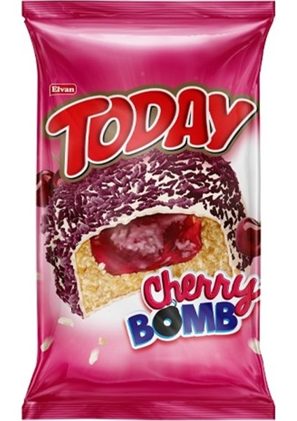 Today Cherry Bomb Vişneli Kek 24 x 50 gr