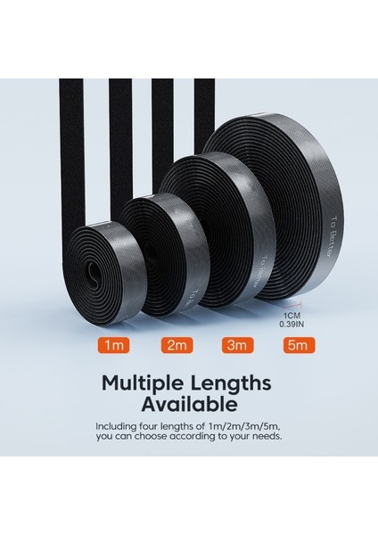 Beyaz 5 M Çok Amaçlı Kablo Tel Klipler Düzenli Kablo Kurşun Organizatör USB Şarj Tutucu 95AF (Yurt Dışından)