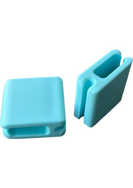 Mavi Sarma Tutucu Kablo Klipsi Veri Kablosu Tel Organizatör Yönetimi Kablolu Kulaklık Için Düzenli Şarj Kablosu Depolama Toka Kablo Sarıcı (Yurt Dışından) fırsatları