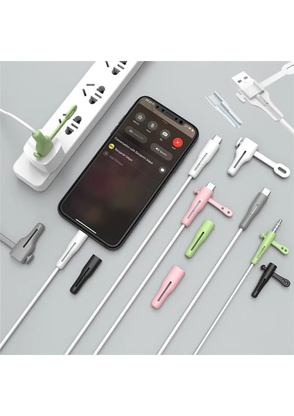 8pin Veya C Kulaklık Kablosu Koruyucu Apple iPhone USB Şarj Aleti Kablosu Düzenleyici Kordon Tasarrufu Tel Sarıcı Koruma iPhone Tip C Kulaklık Kablosu (Yurt Dışından) modelleri