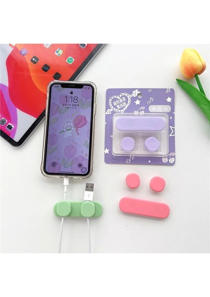 Stil 7 Masaüstü Manyetik Emme Kablosu Sarıcı Tutucu Yönetimi USB Kablosu Sarıcı Düzenli Silikon Klipler Klavye Kulaklık Koruyucu (Yurt Dışından) fiyatları