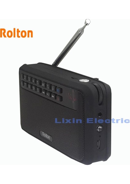 Mor Rolton E500 Taşınabilir Stereo Bluetooth Hoparlörler Fm Radyo Bas Çift Parça Hoparlör Tf Kart USB Müzik Çalar Sütun Desteği Kayıt (Yurt Dışından)