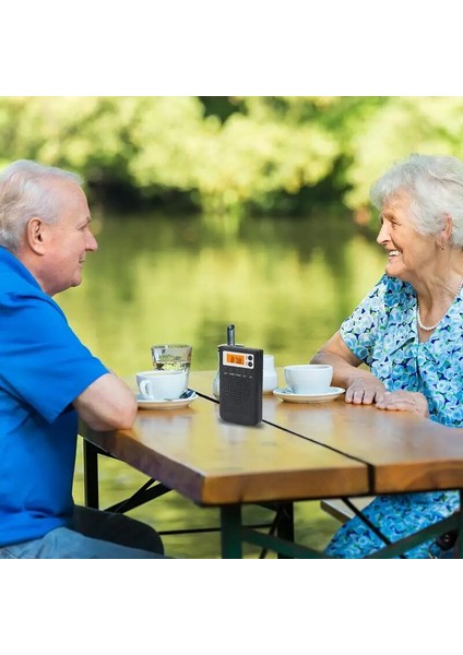 Avrupa Amfm Mini Radyo Dahili Hoparlör Kulaklık Jakı ile Taşınabilir Stereo Cep Hoparlörü Dijital LCD Ekranlı Am Fm Çalar Saatli Radyo (Yurt Dışından) modelleri