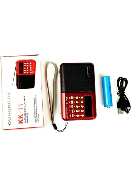 Bir Mola Mini Taşınabilir El K11 Radyo Çok Fonksiyonlu Dijital Fm USB Tf Mp3 Çalar Hoparlör Cihazları Malzemeleri (Yurt Dışından) fırsatları