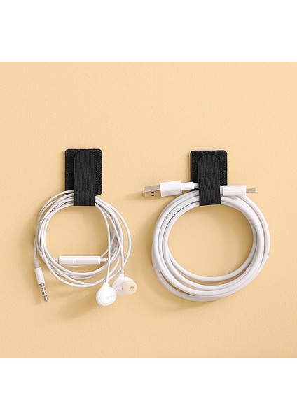 Küçük 1 Adet Kendinden Yapışkanlı Şarj Veri Kablosu Sarıcı Kablolu Kulaklık Hattı Naylon Organizatör Kablo Bağları Bilgisayar Kablosu Için Düzenli Yönetim (Yurt Dışından) modelleri