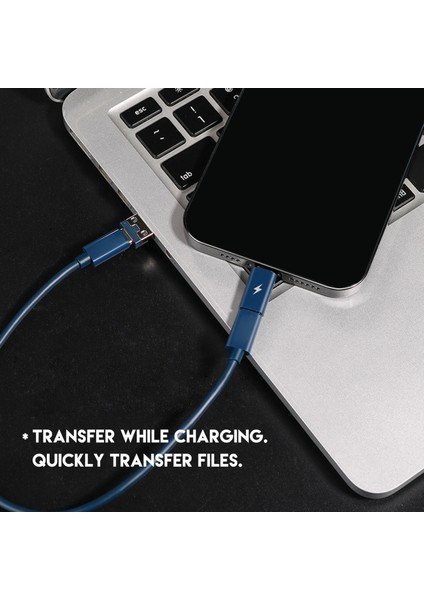Siyah 60W Hızlı Şarj Kabloları Tip-C Cep Telefonu Veri Kablosu USB Şarj Seti Saklama Kutusu Apple Samsung Için Kart Pin Almak (Yurt Dışından)
