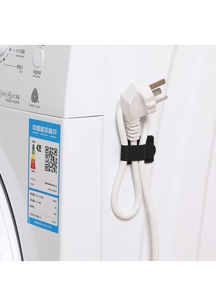 Küçük 10 Adet Naylon Kablo Bağları Kendinden Yapışkanlı Şarj Veri Kablosu Etiketi Sarıcı Kablolu Kulaklık Hattı Organizatör Kablo Için Düzenli Yönetim (Yurt Dışından) fırsatları